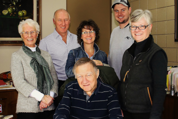 Hawkeye team and Fitzpatrick family history